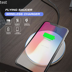 2019 Portable 10W Fast Charging Pad for Iphone for Samsung Aluminum Alloy+ ABS High Speed Wireless Charger