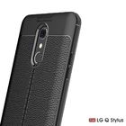 Leather Design Phone Case  For LG Q Stylus Tpu Cover