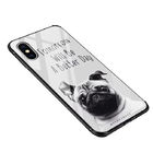 2018 High Fashion Tempered Protection Customized Logo Printing  Anti Scratch Beautiful Phone Covers