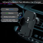 Factory price Car Wireless Charger Infrared Sensor For Phone Fast QI Car Charger Wireless Charging Car Holder