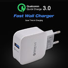 High Quality Qc3.0 US EU Plug Portable Cell Phone Charger Travel Wall Charger USB Charger