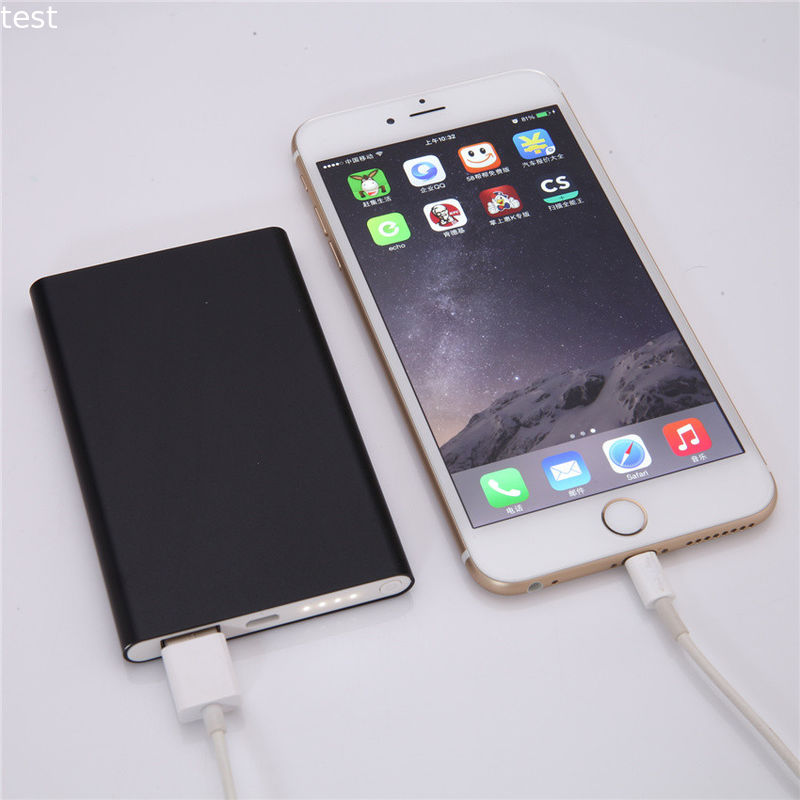 2018 new arrival ultrathin portable charger 3000mah 4000mah power bank with low price