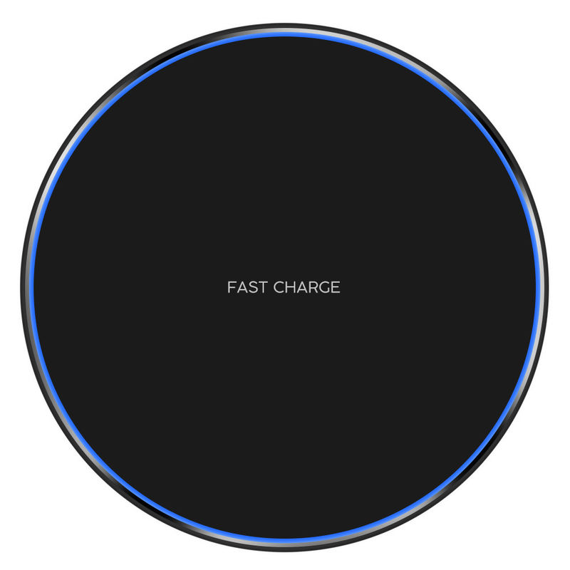 Fast charging wireless charger potable mini qi wireless charger for iPhone X for Android