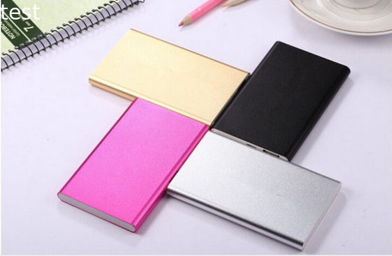 OEM service Slim Portable Pocket External Battery Power Bank Charger 5000mAh Mobile Phone