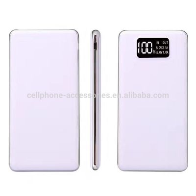 LCD Screen power bank 2017 New high quality portable 2 USB power banks 20000mah