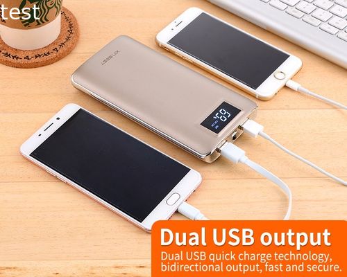 K11 Power banks dual USB port 20000mah power bank for iPhone 6/6plus/7/7plus/8