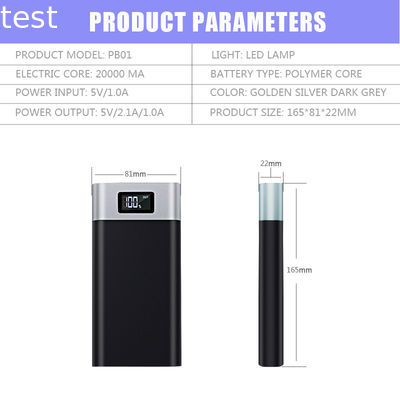 2018 Trending products mobile charger power bank portable power bank 20000mah 10000 mah