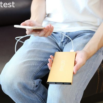 Hot sale logo service mobile power bank 10000mah ultra slim portable power bank