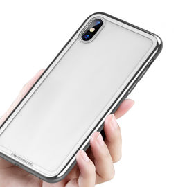 新製品TpuおよびIphone Xのための緩和されたガラスの裏表紙の場合